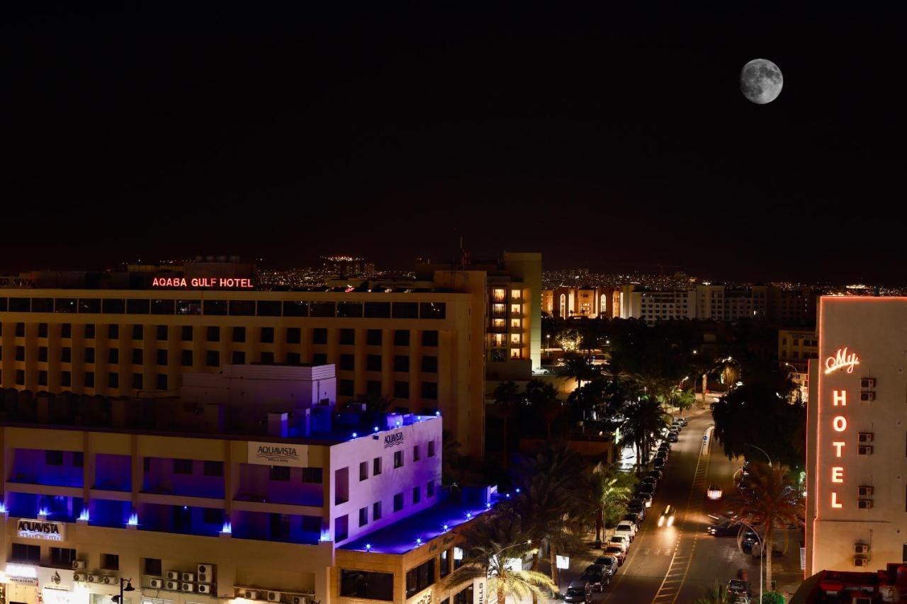 Al Raad Hotel Άκαμπα Εξωτερικό φωτογραφία